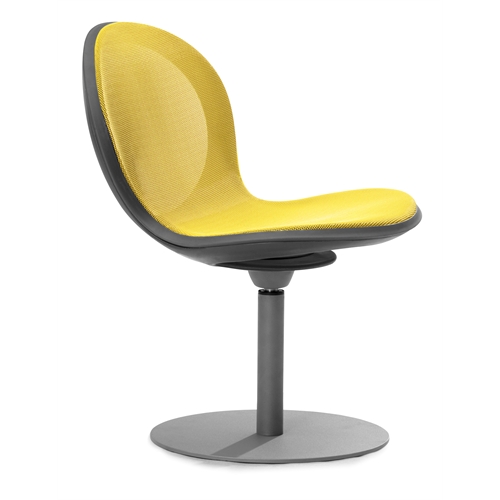 NET Series Swivel Chair, Yellow. The main picture.